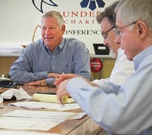 Mike, David and Joe at HSC Board Meeting