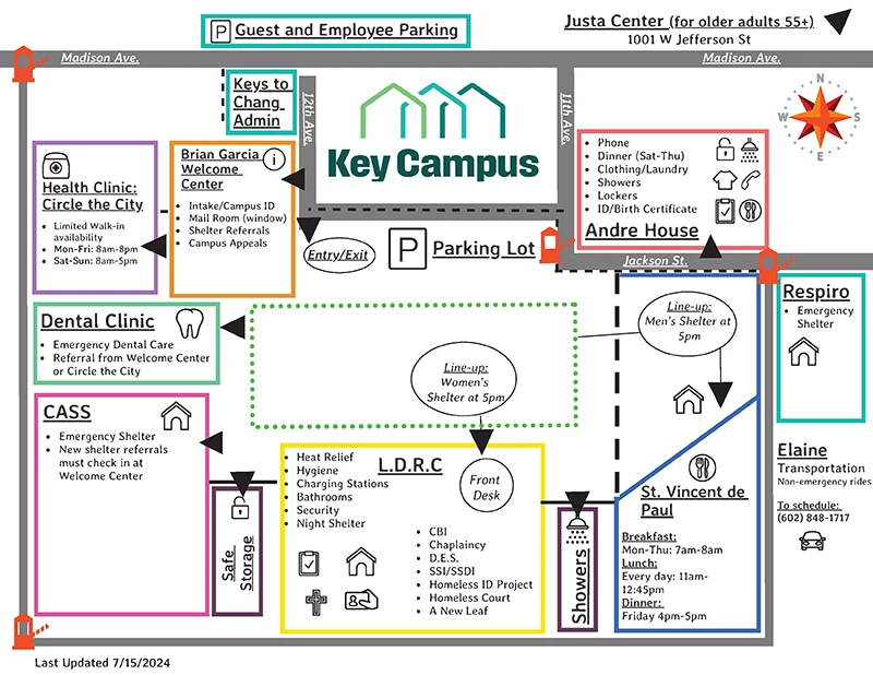 Key Campus Map