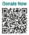 Make a donation online. Scan with mobile phone camera or click.