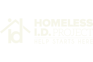 Visit the Homeless ID Project Website Homeless ID Project Logo