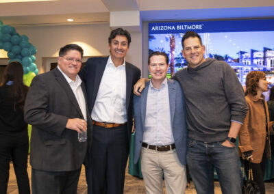 Board Member Guy Inzalaco and guests