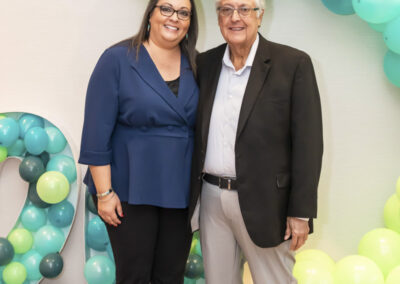 Development Director, Christina Fankhauser and Guest