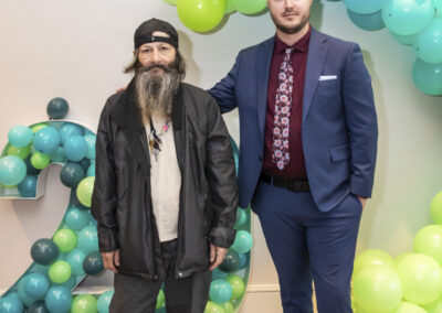 Former Client, Brett and Outreach Manager, Charlie