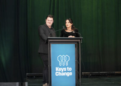 Keynote Peter McQuaid Jr and CEO Amy Schwabenlender