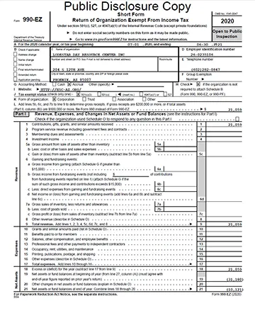 HSC LDRC FY 2021 990 Public Version