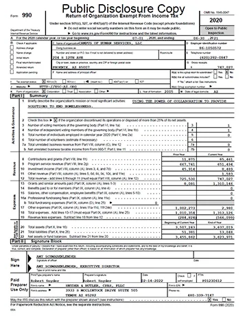 HSC LLC FY 2021 990 Public Version